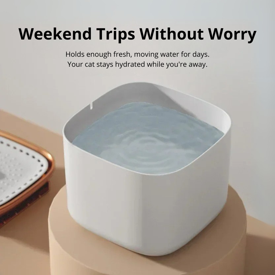 The Kittra™ Water Fountain For Cats